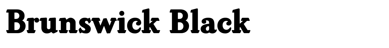 Brunswick Black